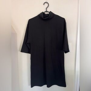 Zara Turtleneck Short Sleeve Dress
